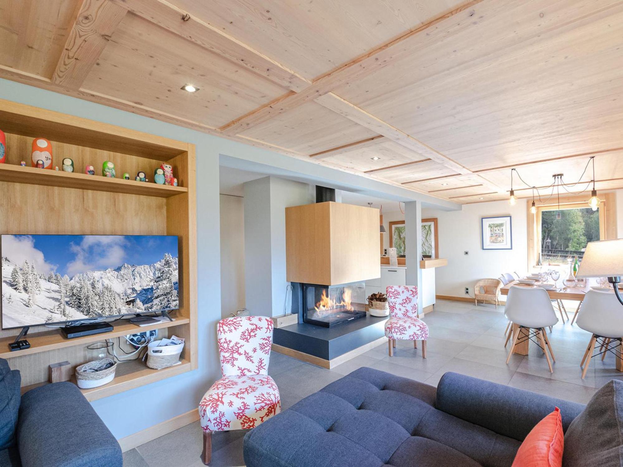 Chalé Superbe Avec Grand Jardin, 5 Chambres, Parking Et Wifi - Fr-1-343-177